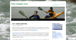 Desktop Screenshot of aiguesbraves.org